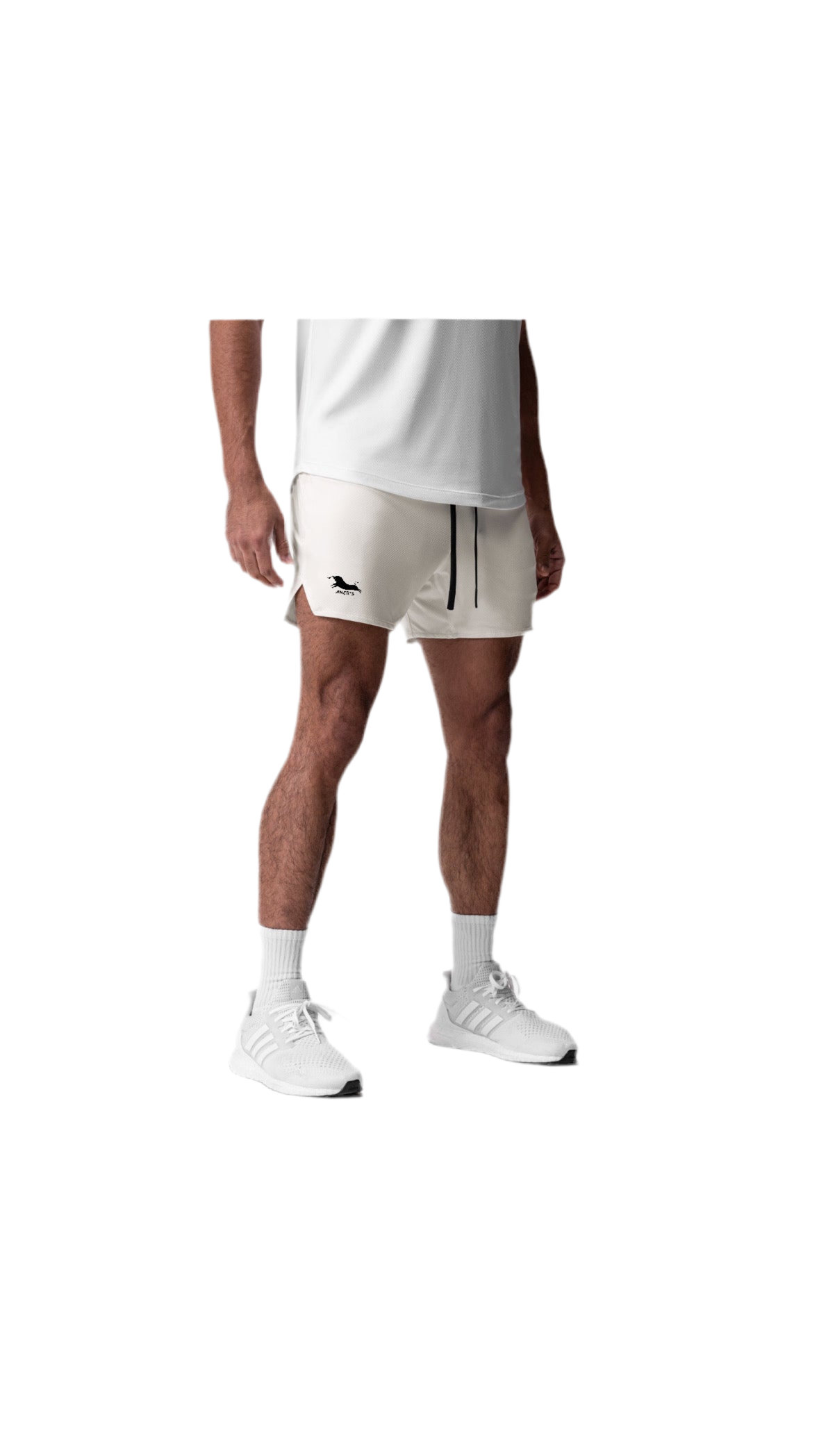 Pantaloncino corto modello ACHILLE bianco